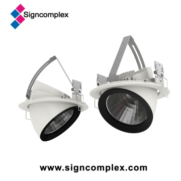 Diodo emissor de luz Downlight Rotatable da ESPIGA 35W